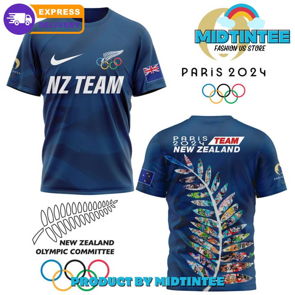 Olympic Paris Team New Zealand Nike Shirt 30Uf095229 – Utopia Fashion