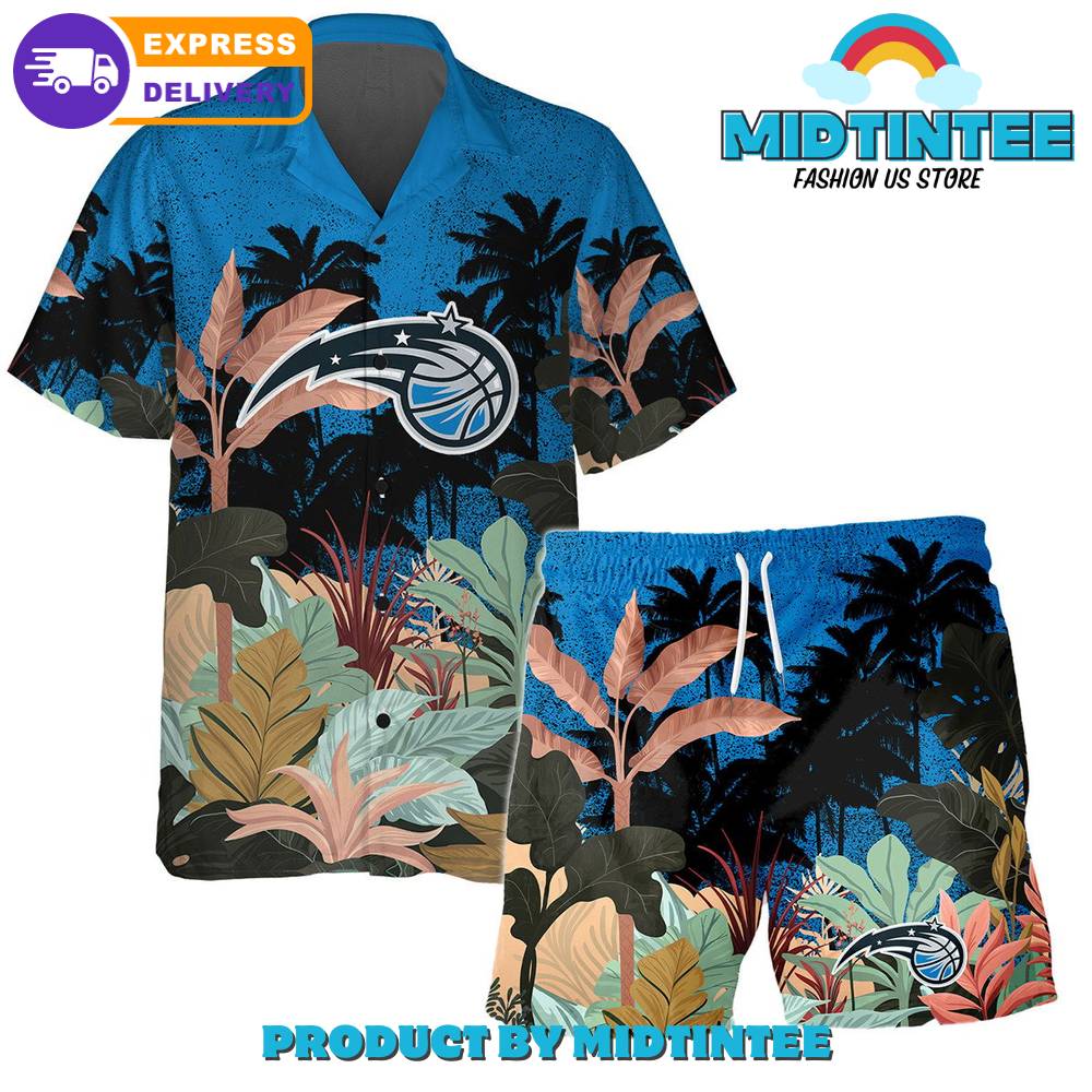 Orlando Magic Team Pattern Tropical Combo Hawaiian Set 30Uf093206 – Utopia Fashion