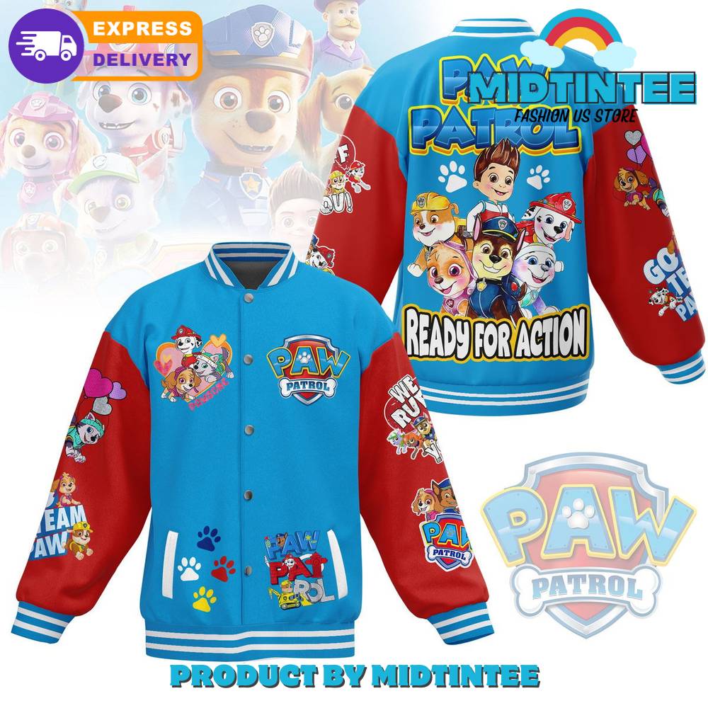 Paw Patrol Ready For Action Baseball Jacket 30Uf092441 – Utopia Fashion