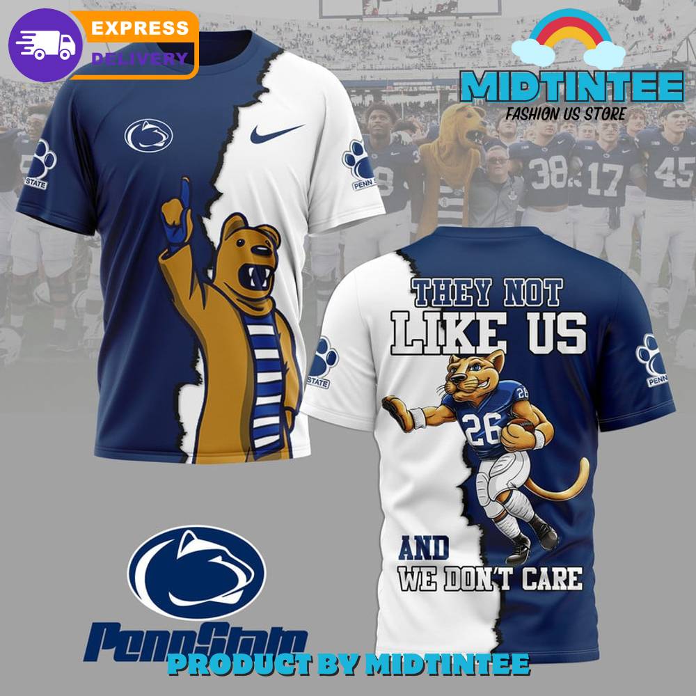 Penn State Nittany Lions They Not Like Us Shirt 30Uf095240 – Utopia Fashion