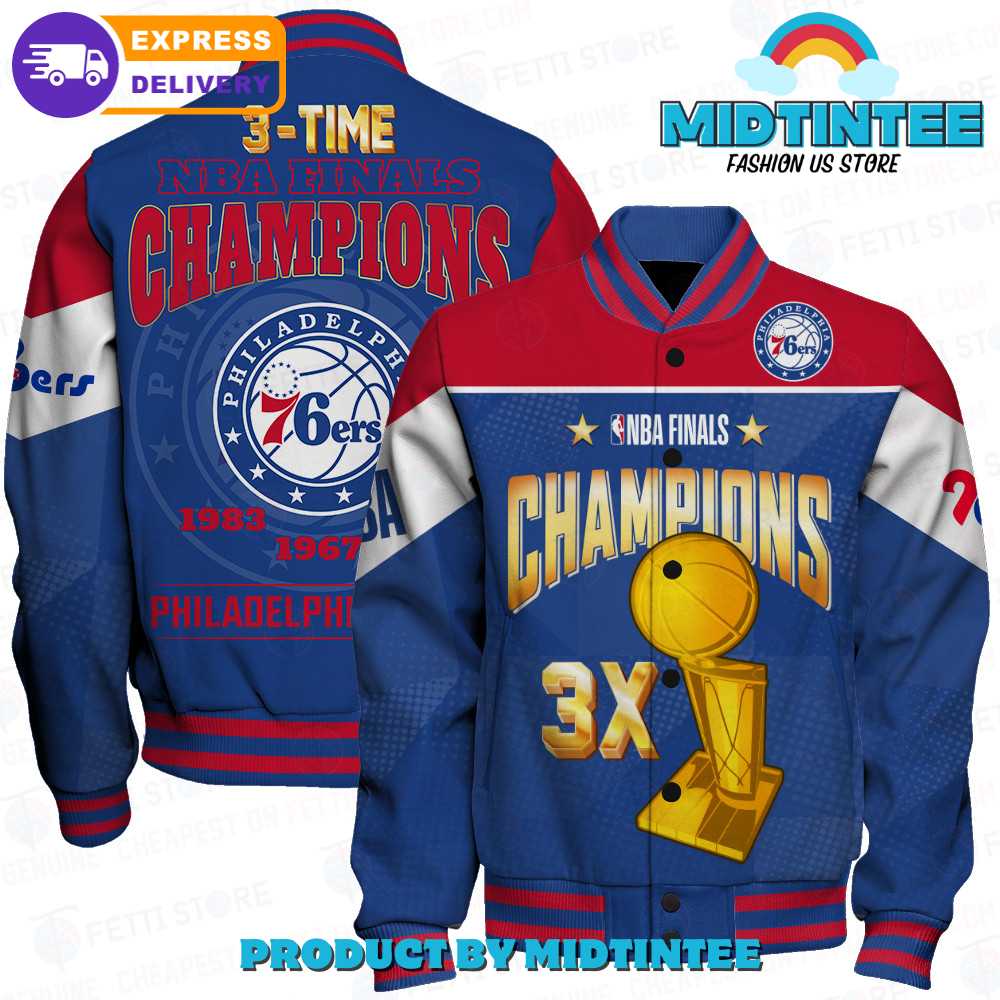 Philadelphia 76Ers Nba Final Champions Print Varsity Jacket 30Uf092446 – Utopia Fashion