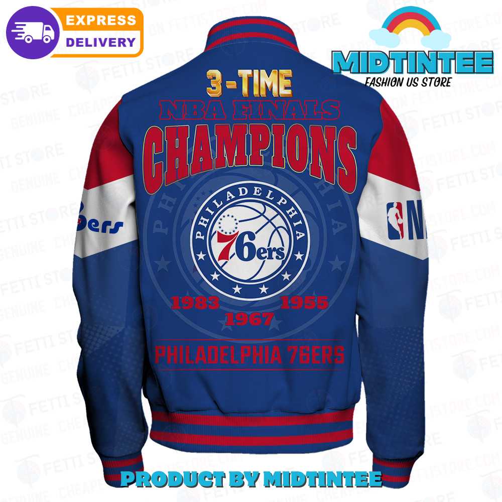 Philadelphia 76Ers Nba Final Champions Print Varsity Jacket 30Uf092446 – Utopia Fashion