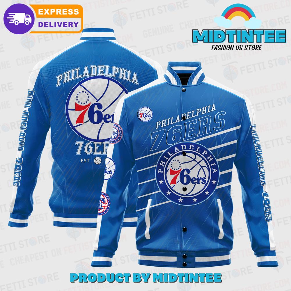 Philadelphia 76Ers National Basketball Varsity Jacket 30Uf092445 – Utopia Fashion