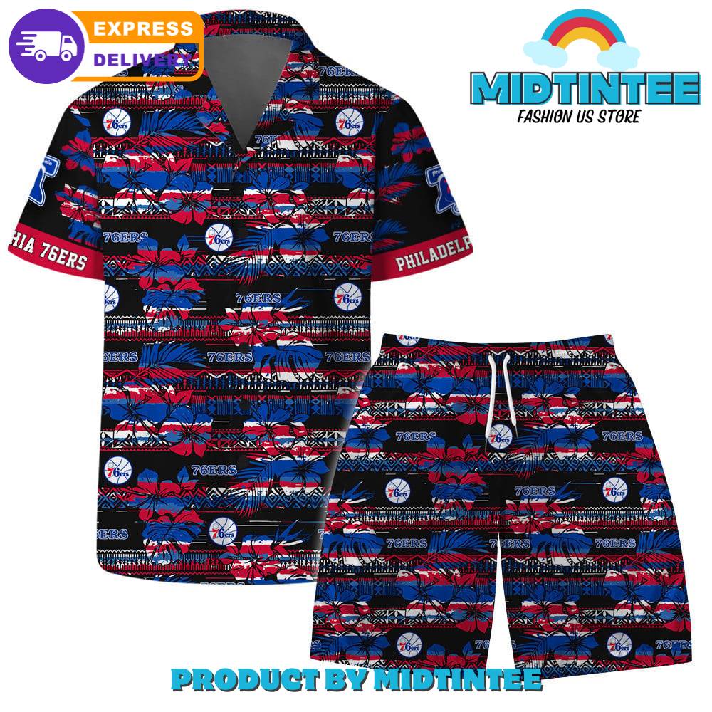 Philadelphia 76Ers Team Pattern Vintage Combo Hawaiian Set 30Uf093219 – Utopia Fashion