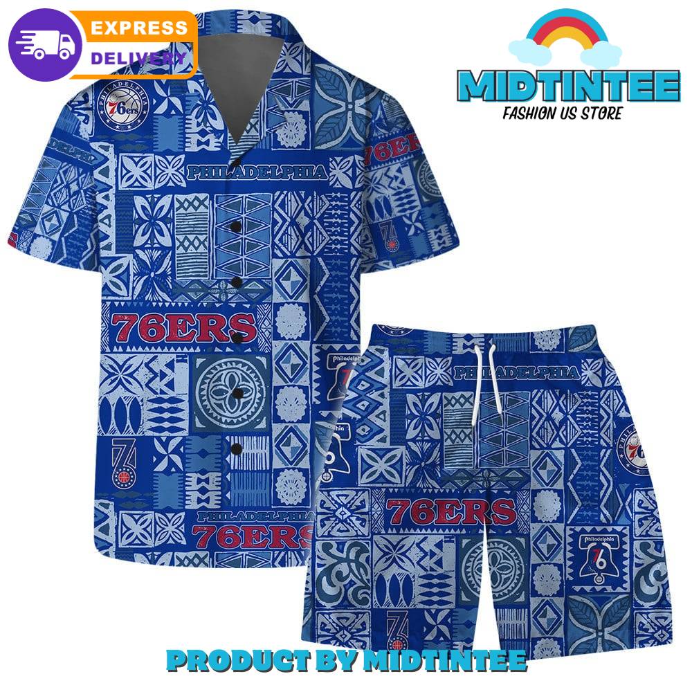 Philadelphia 76Ers Team Tropical Pattern Combo Hawaiian Set 30Uf093220 – Utopia Fashion