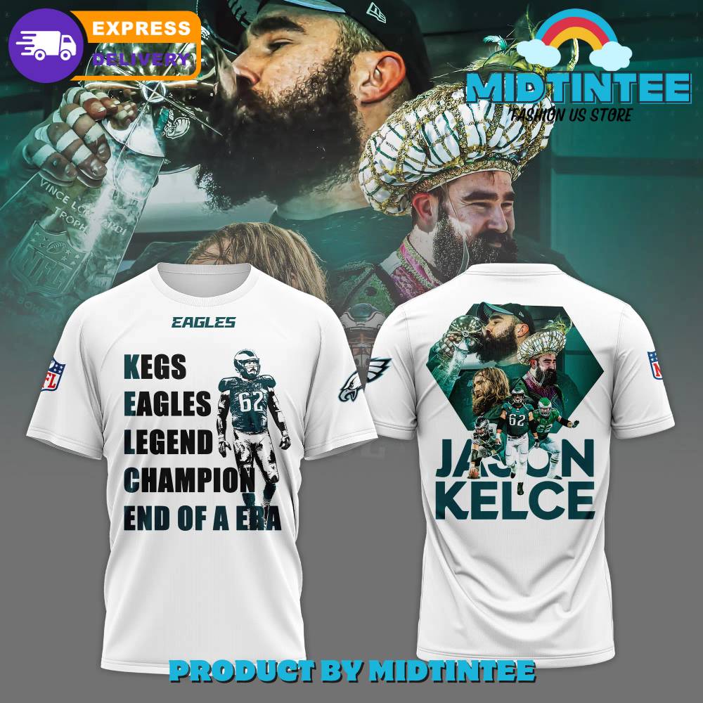 Philadelphia Eagles Jason Kelce End Of A Era Shirt 30Uf095247 – Utopia Fashion