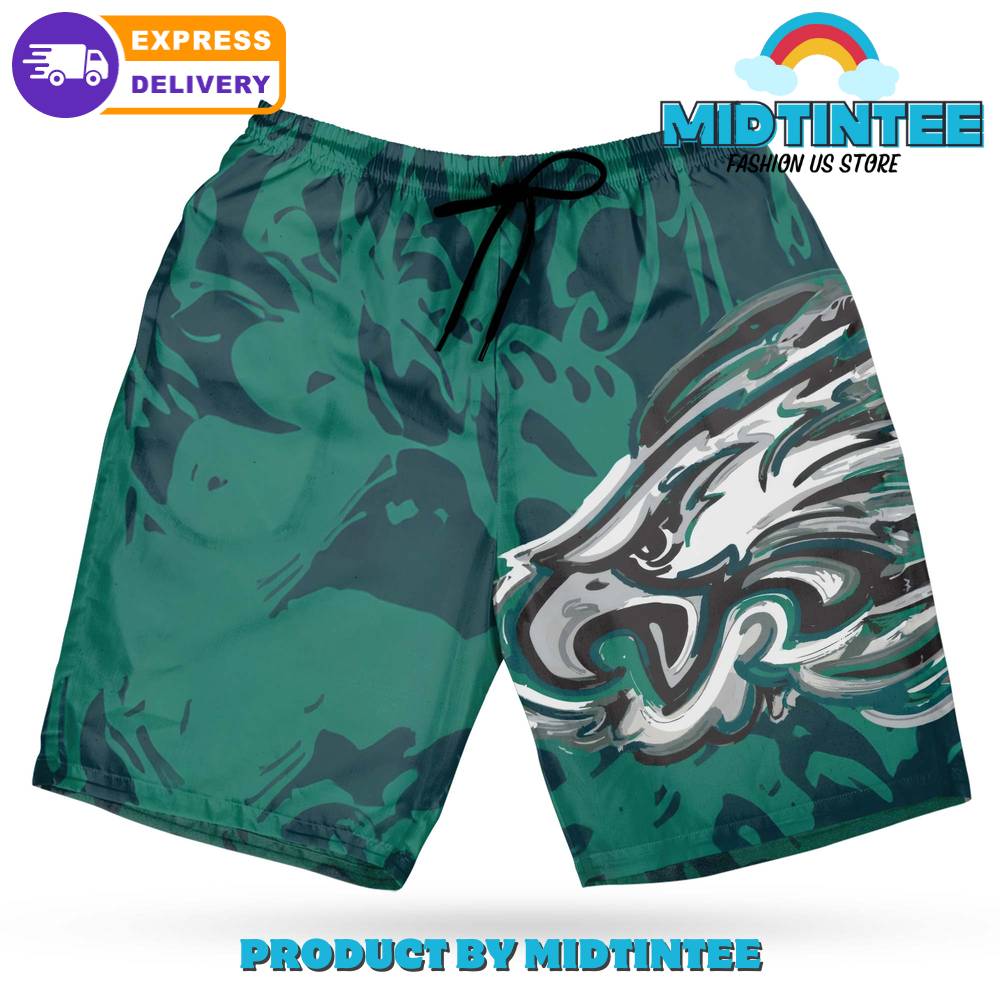 Philadelphia Eagles Oil Painting Art Print Hawaiian Shirt And Short 30Uf093222 – Utopia Fashion