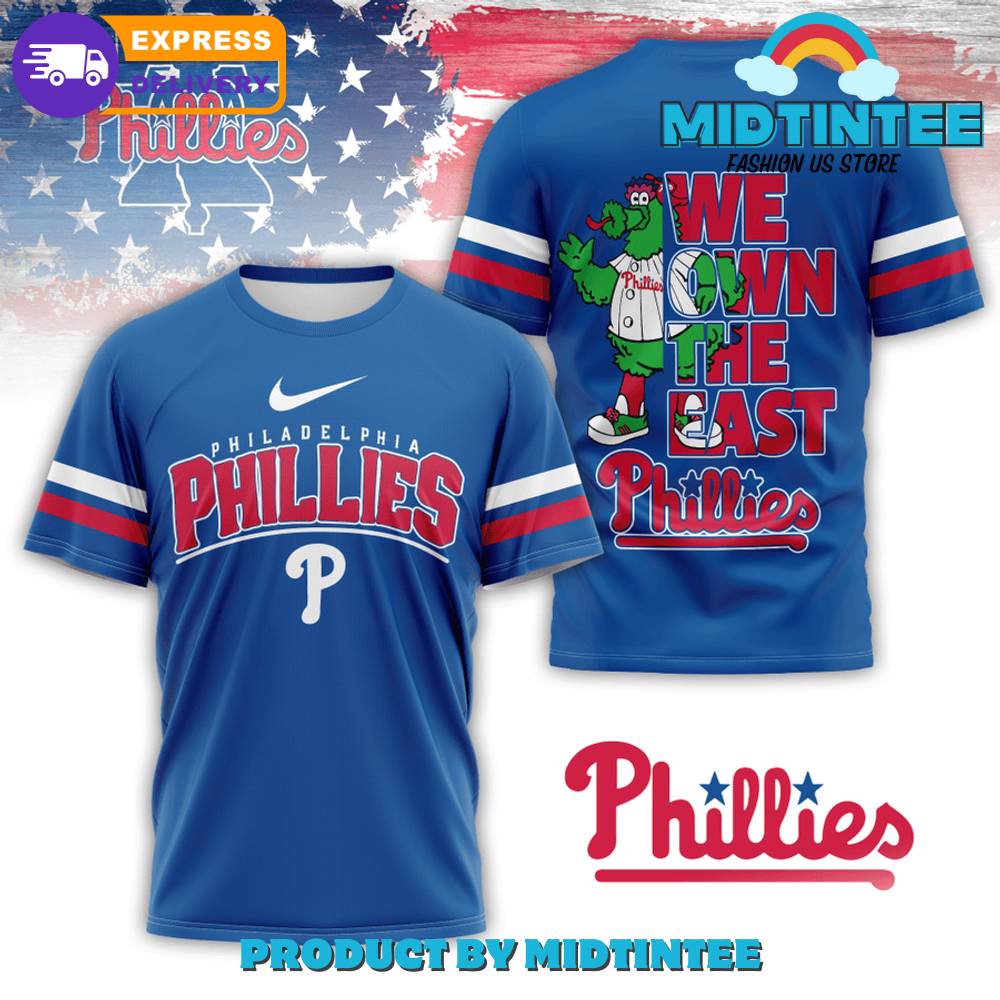 Philadelphia Phillies We Own The East Blue Shirt 30Uf095252 – Utopia Fashion