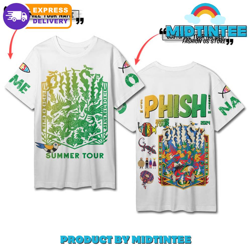 Phish Band Summer Tour Customized White Shirt 30Uf095256 – Utopia Fashion