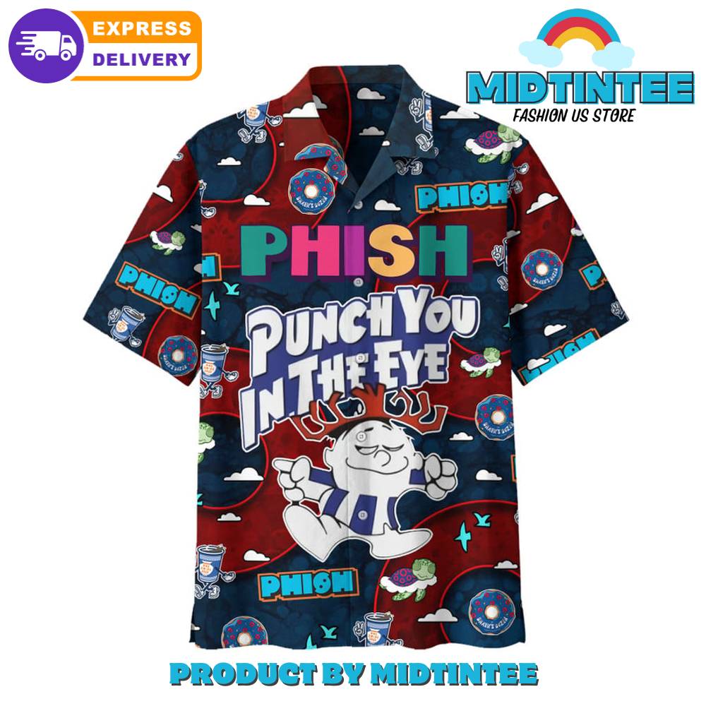 Phish Punch You In The Eye Hawaiian Shirt 30Uf093225 – Utopia Fashion