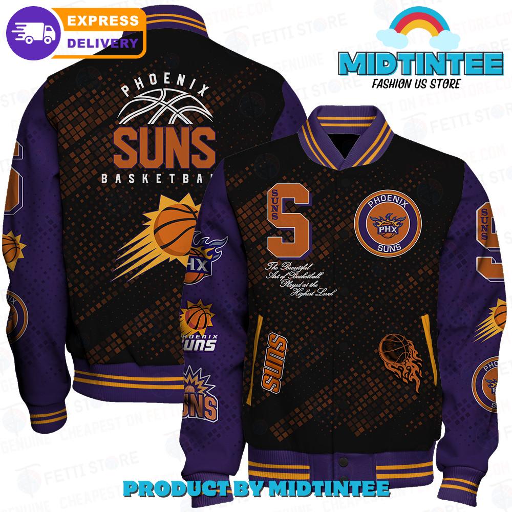 Phoenix Suns National Basketball Association Varsity Jacket 30Uf092452 – Utopia Fashion