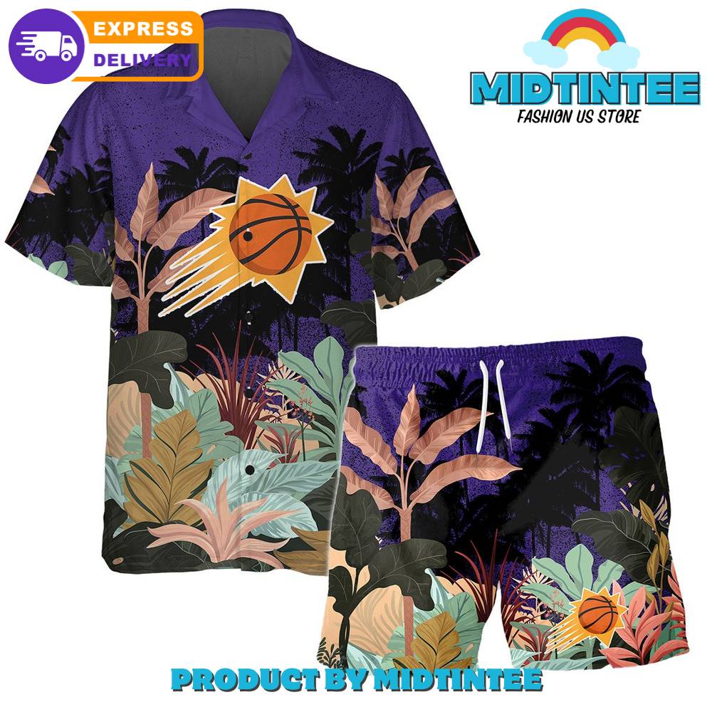 Phoenix Suns Team Pattern Tropical Combo Hawaiian Set 30Uf093228 – Utopia Fashion