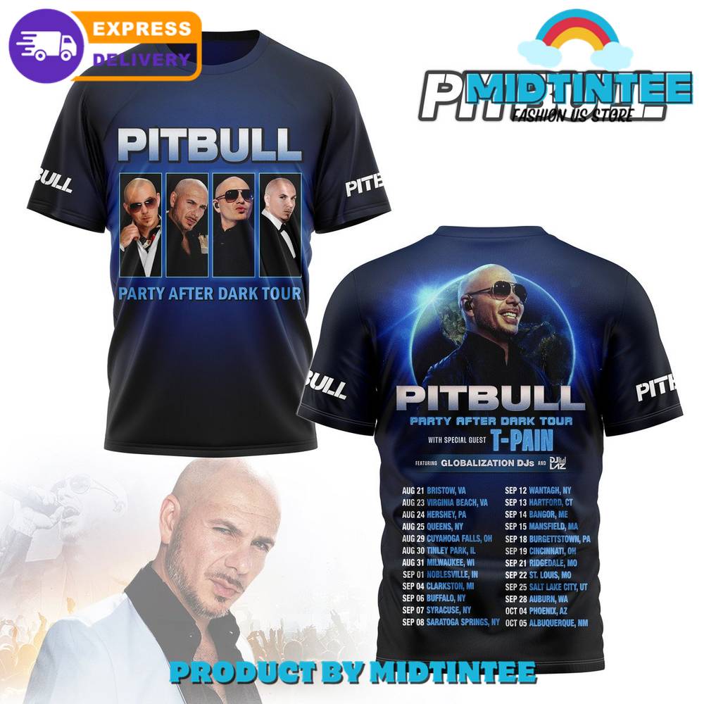 Pitbull Party After Dark Tour Shirt 30Uf095262 – Utopia Fashion