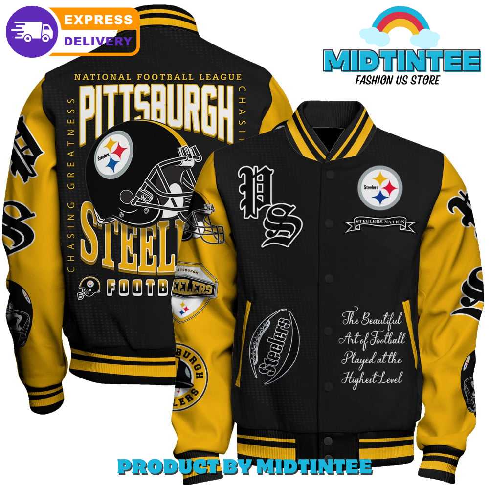 Pittsburgh Steelers Nfl American Football Conference Varsity Jacket 30Uf092459 – Utopia Fashion