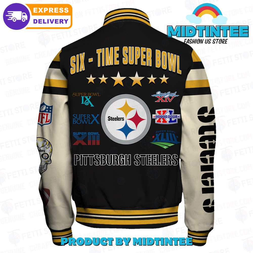 Pittsburgh Steelers National Football League Champions Varsity Jacket 30Uf092458 – Utopia Fashion