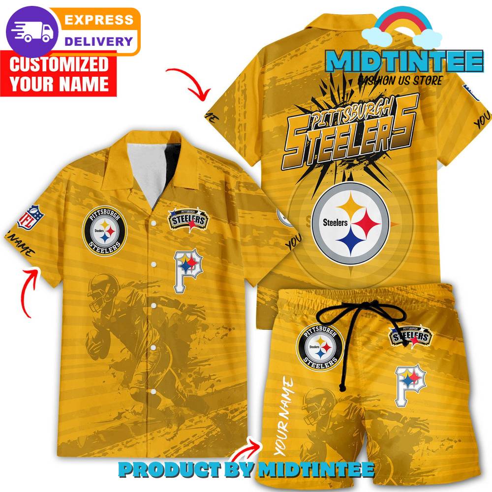 Pittsburgh Steelers Personalized Combo Hawaiian Shirt And Short 30Uf093242 – Utopia Fashion