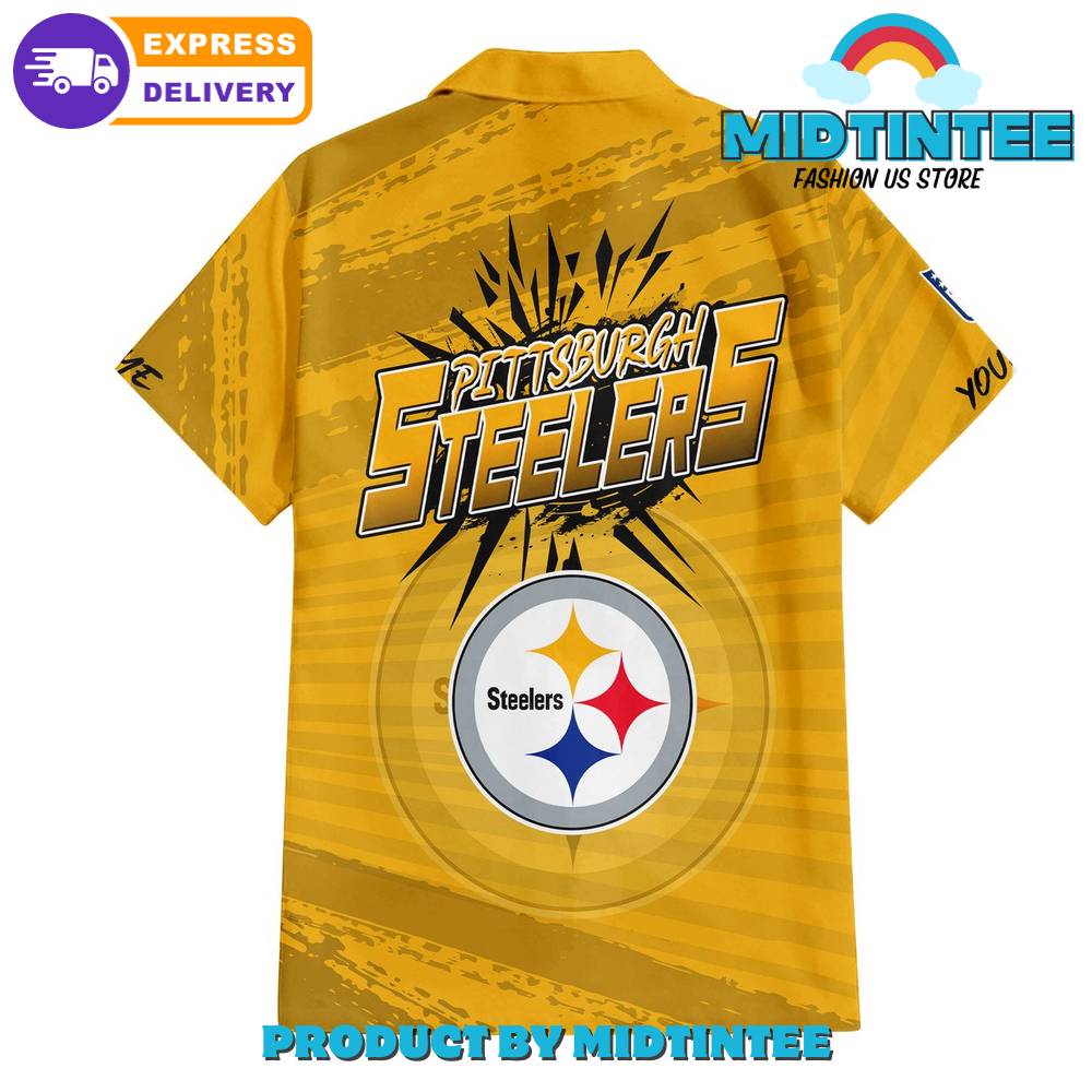 Pittsburgh Steelers Personalized Combo Hawaiian Shirt And Short 30Uf093242 – Utopia Fashion