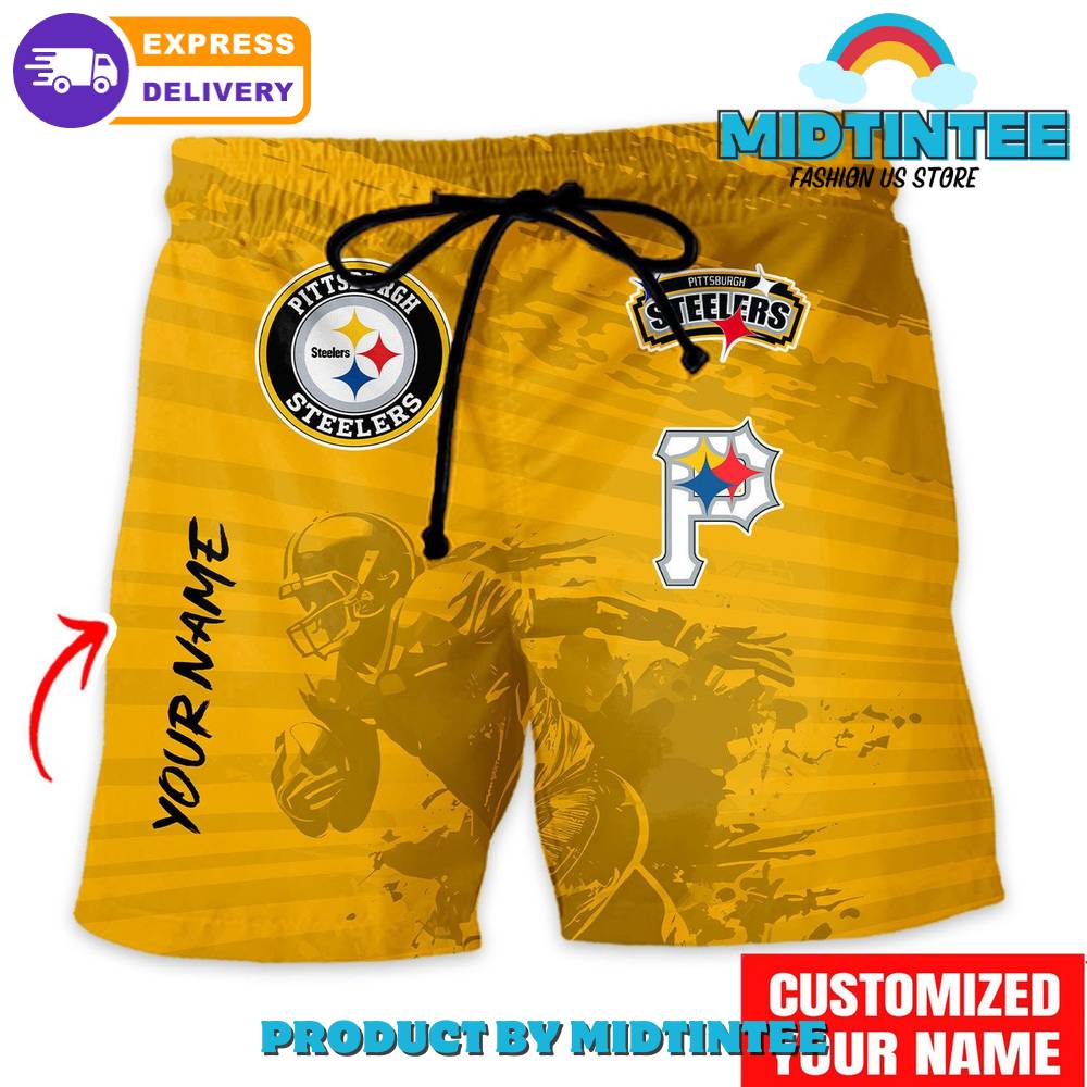 Pittsburgh Steelers Personalized Combo Hawaiian Shirt And Short 30Uf093242 – Utopia Fashion