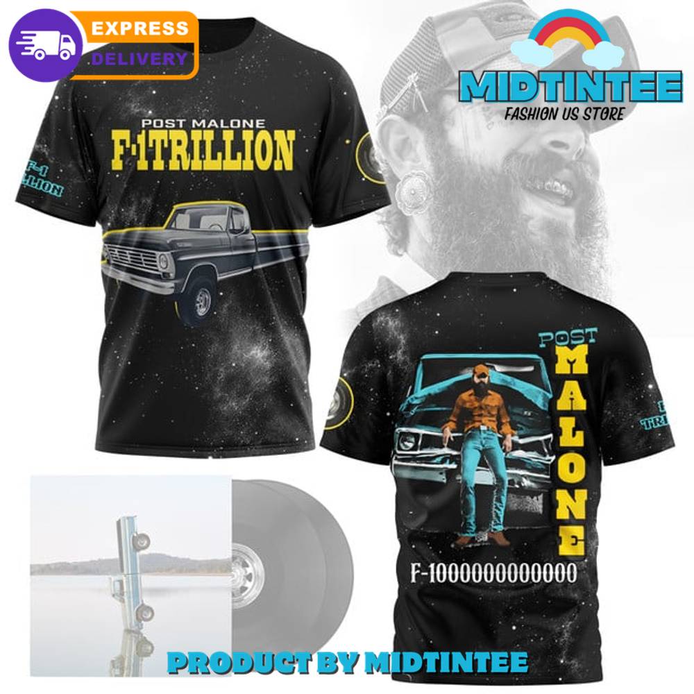 Post Malone F1 Trillion Tour Shirt 30Uf095274 – Utopia Fashion