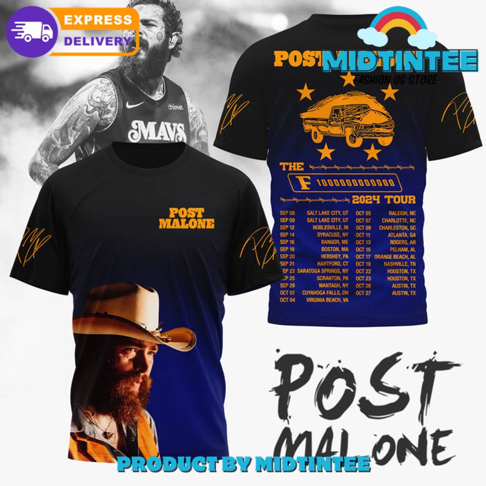 Post Malone Hits The Road For F-1 Trillion Tour Shirt 30Uf095275 – Utopia Fashion