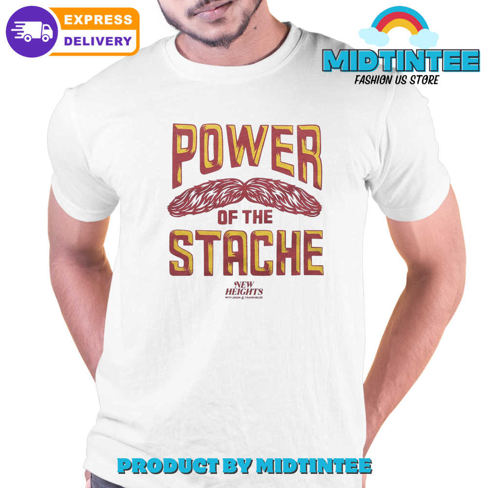 Power Of The Stache T-Shirt 30Uf094224 – Utopia Fashion