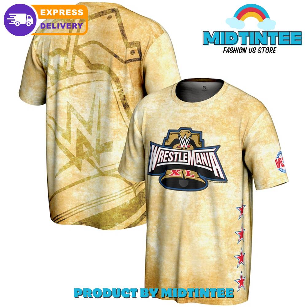 Prosphere Tan Wrestlemania Shirt 30Uf095283 – Utopia Fashion