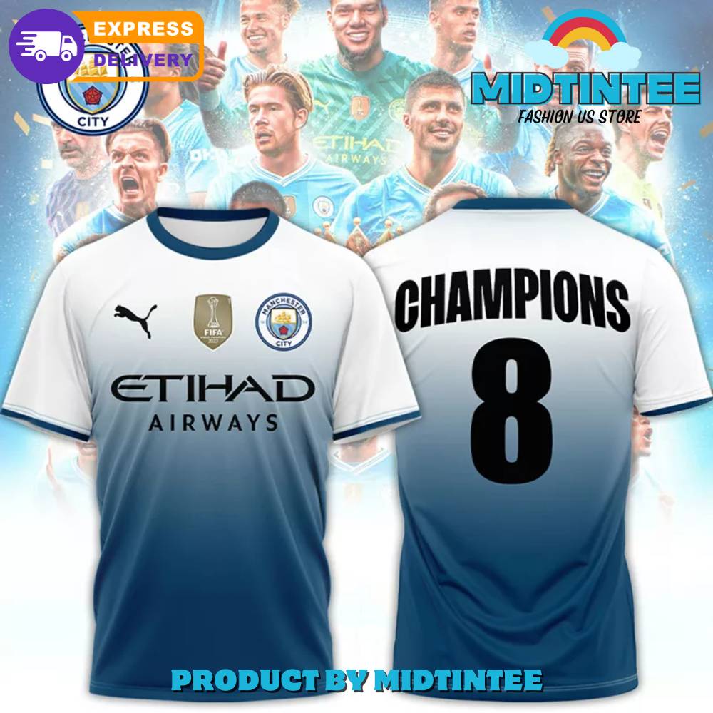 Puma Manchester City Champions Premier League T-Shirt 30Uf095284 – Utopia Fashion