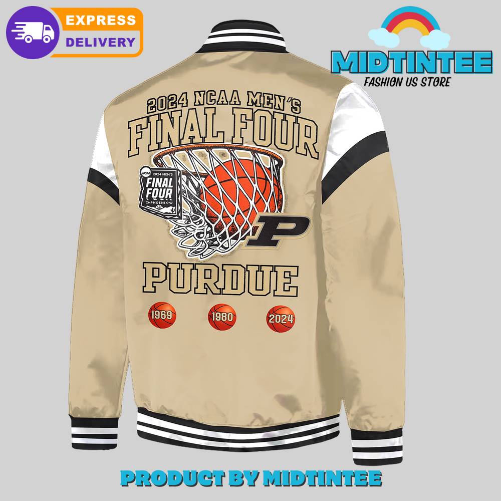 Purdue Boilermakers Ncaa Basketball Final Four Baseball Jacket 30Uf092465 – Utopia Fashion