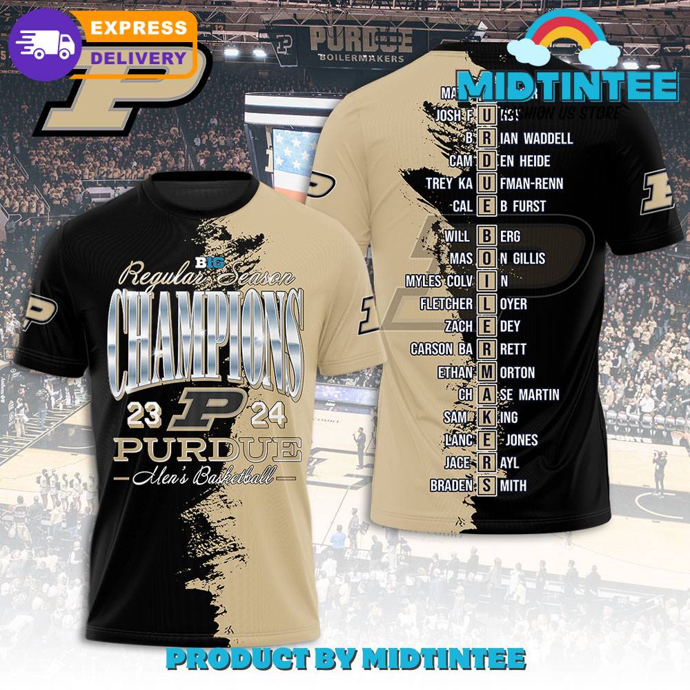 Purdue Boilermakers Regular Season Champions Shirt 30Uf095292 – Utopia Fashion