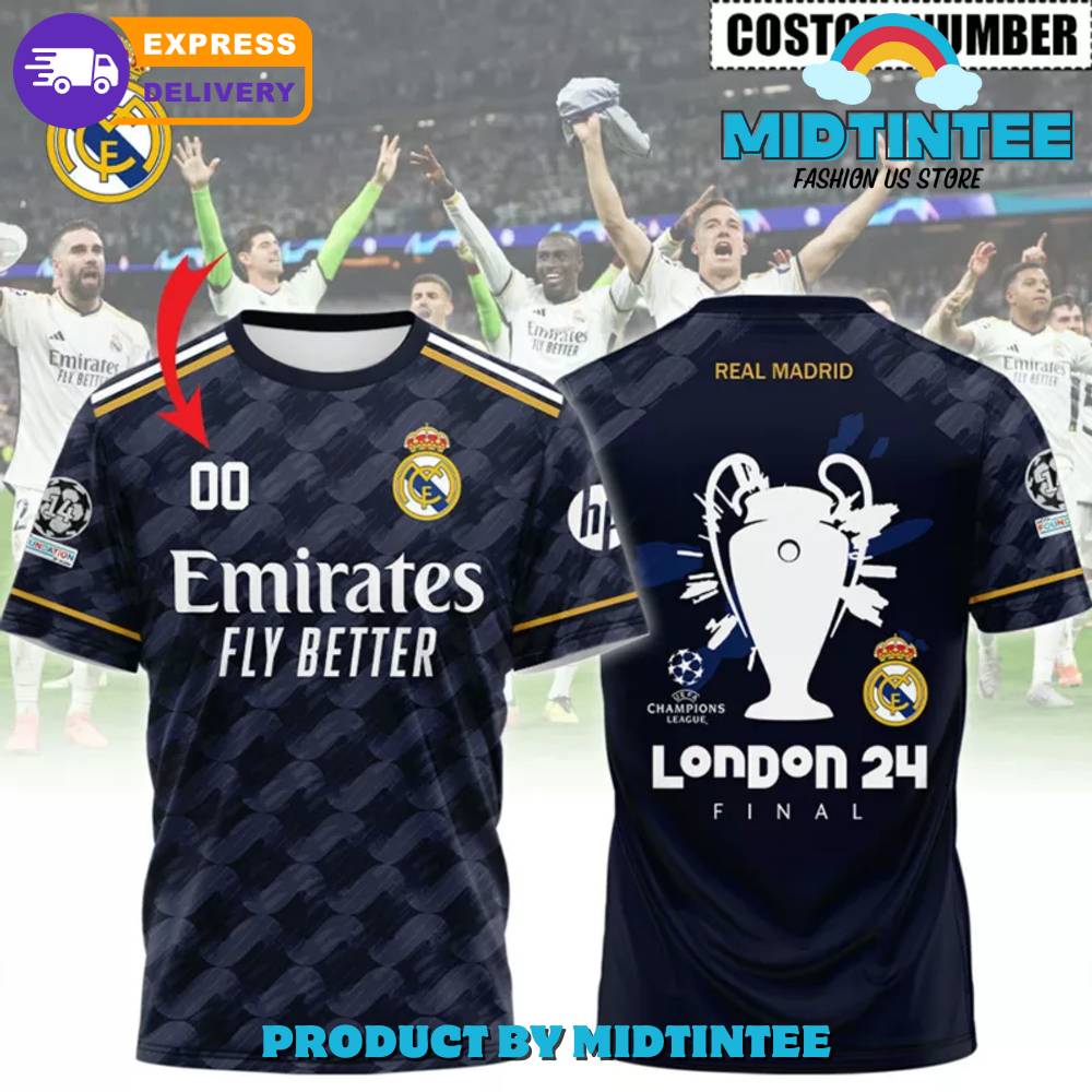 Real Madrid Laliga 23/24 Champions Personalized 3D T-Shirt 30Uf095311 – Utopia Fashion