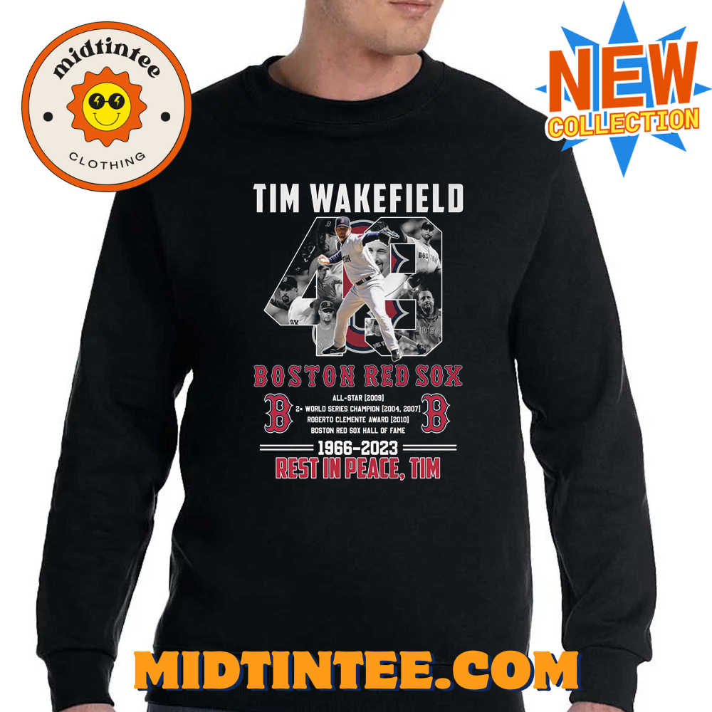 Rip Tim Wakefield Legend Boston Red Sox T-Shirt 30Uf094245 – Utopia Fashion