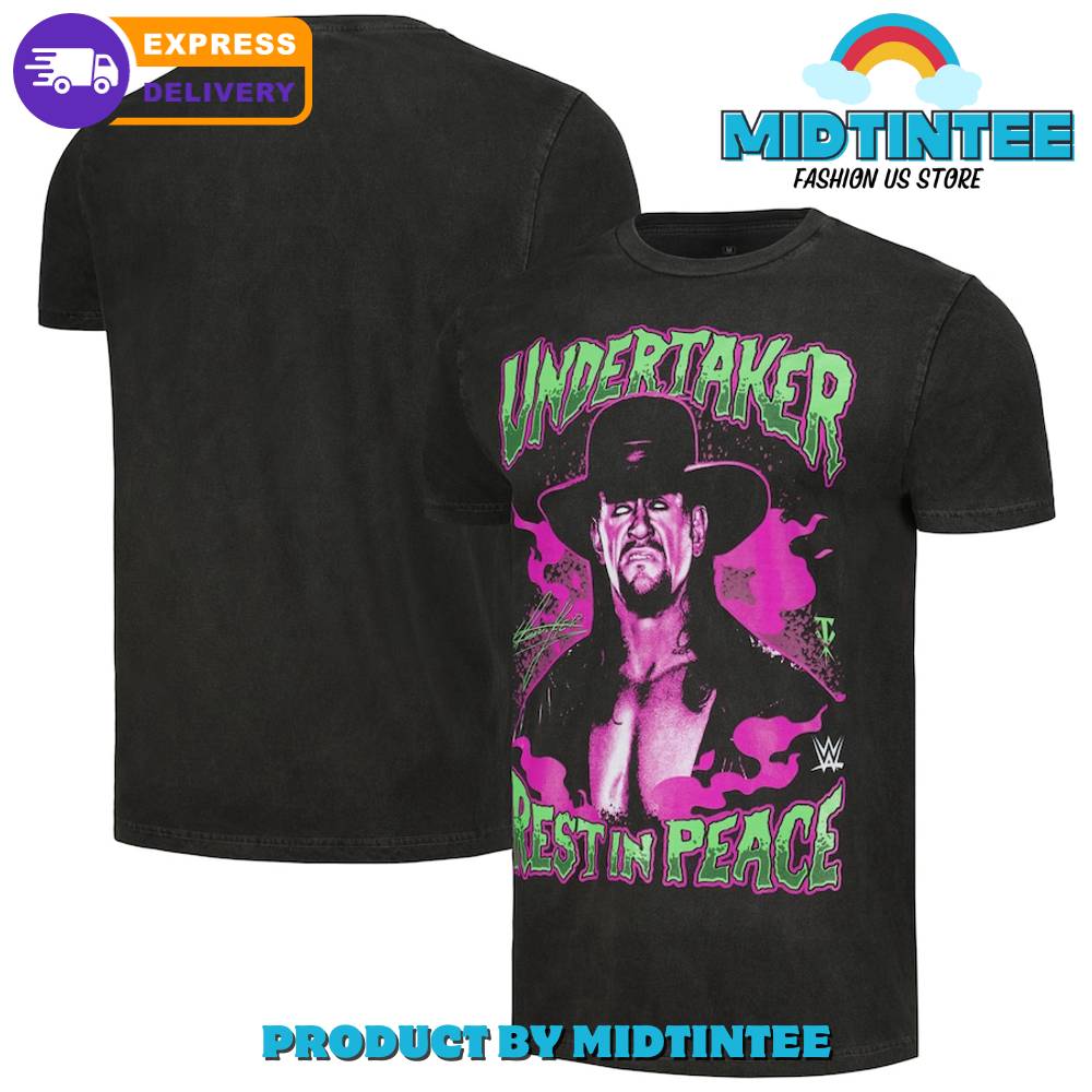 Ripple Junction Ash The Undertaker Rest In Peace Glow Ink T-Shirt 30Uf095330 – Utopia Fashion