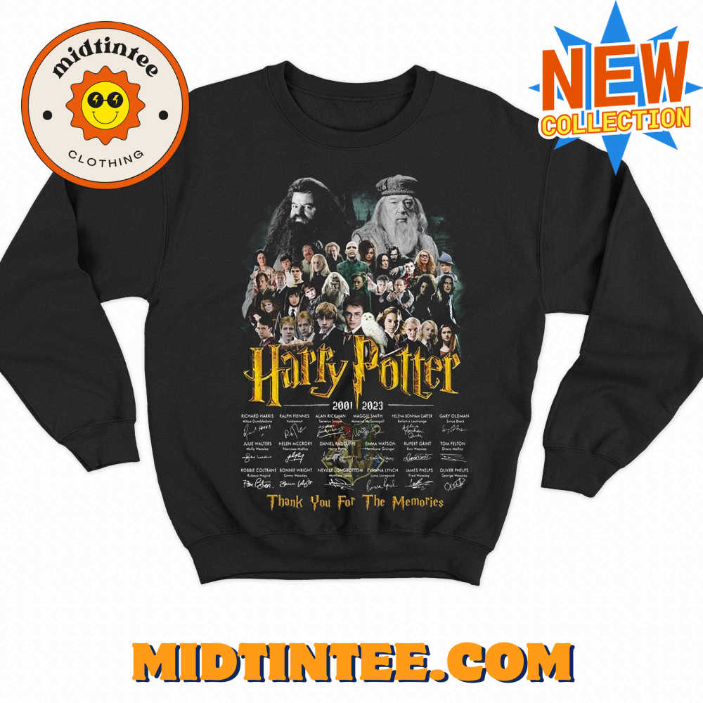 Robbie Coltrane And Michael Gambon Harry Potter – Thank You For The Memories T-Shirt 30Uf094247 – Utopia Fashion