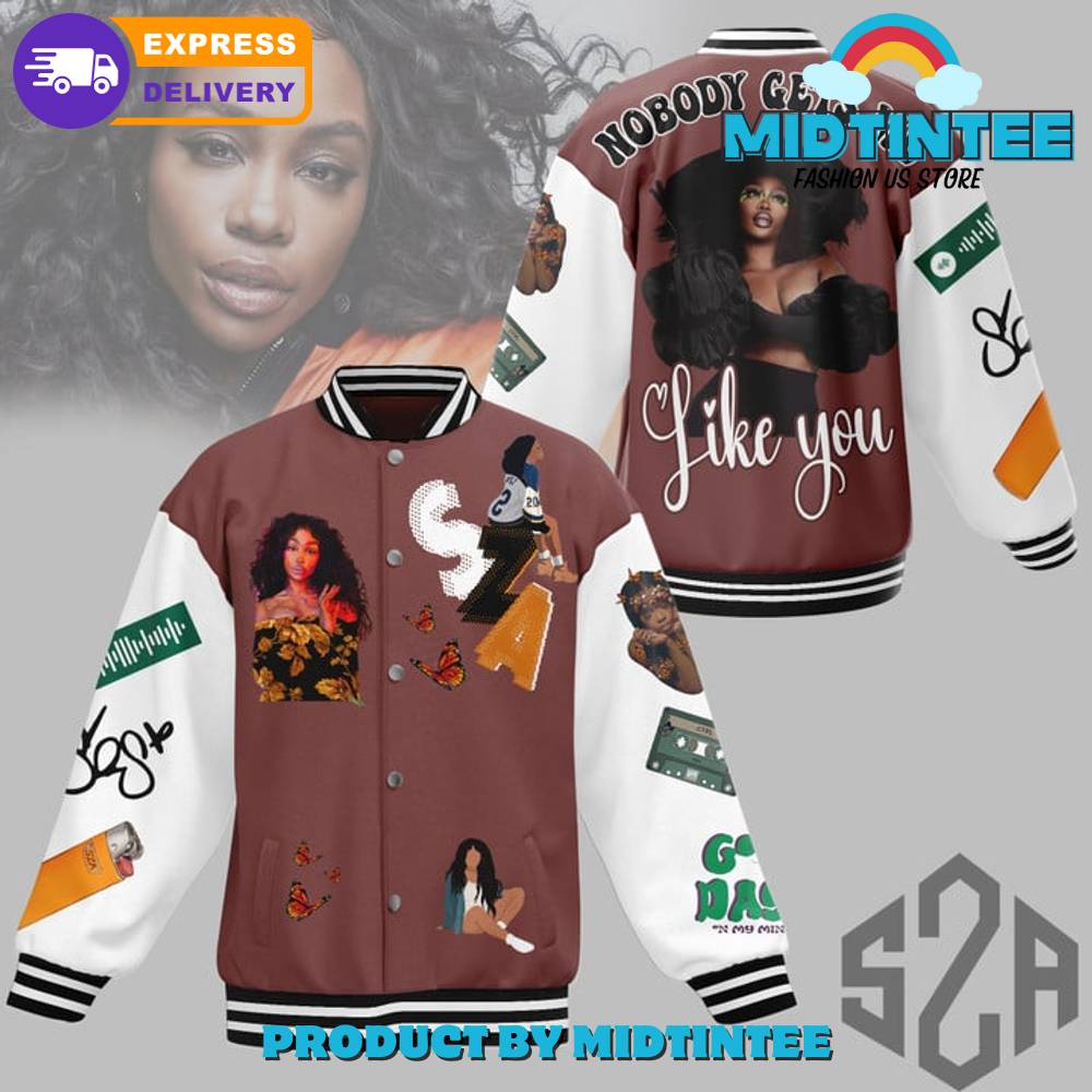 Sza Nobody Gets Me Like You Baseball Jacket 30Uf092517 – Utopia Fashion