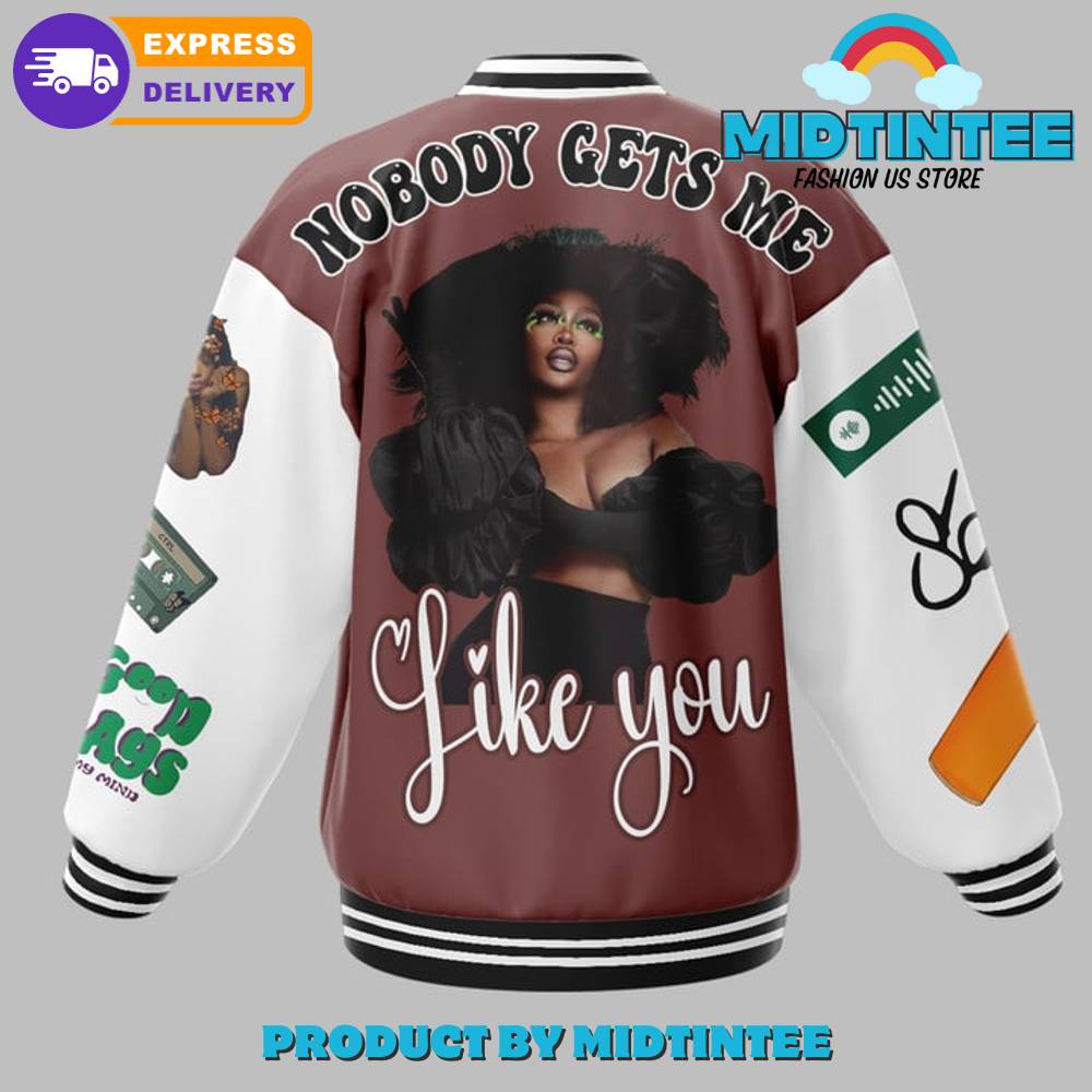 Sza Nobody Gets Me Like You Baseball Jacket 30Uf092517 – Utopia Fashion