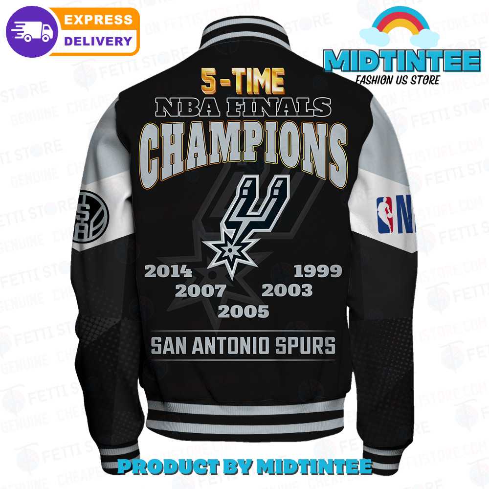 San Antonio Spurs Nba Final Champions Print Varsity Jacket 30Uf092477 – Utopia Fashion