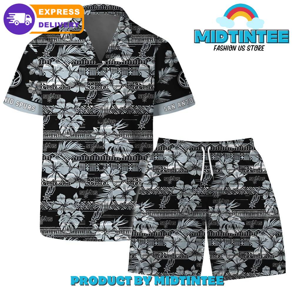 San Antonio Spurs Team Pattern Vintage Combo Hawaiian Set 30Uf093269 – Utopia Fashion