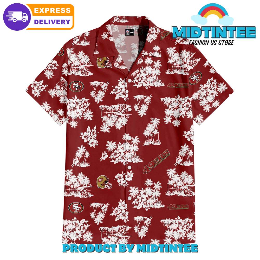 San Francisco 49Ers Coastal Paradise Hawaiian Shirt And Short 30Uf093271 – Utopia Fashion