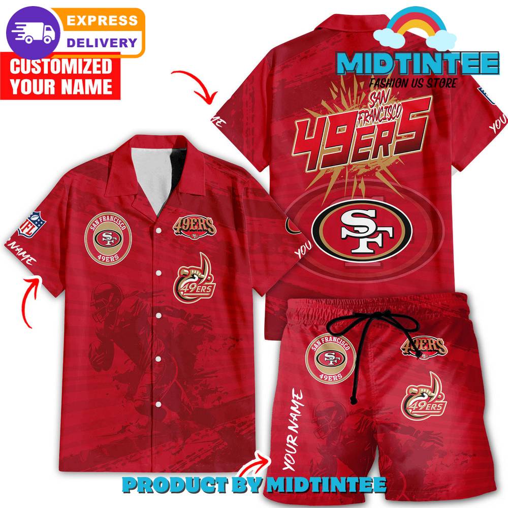 San Francisco 49Ers Personalized Combo Hawaiian Shirt And Short 30Uf093272 – Utopia Fashion