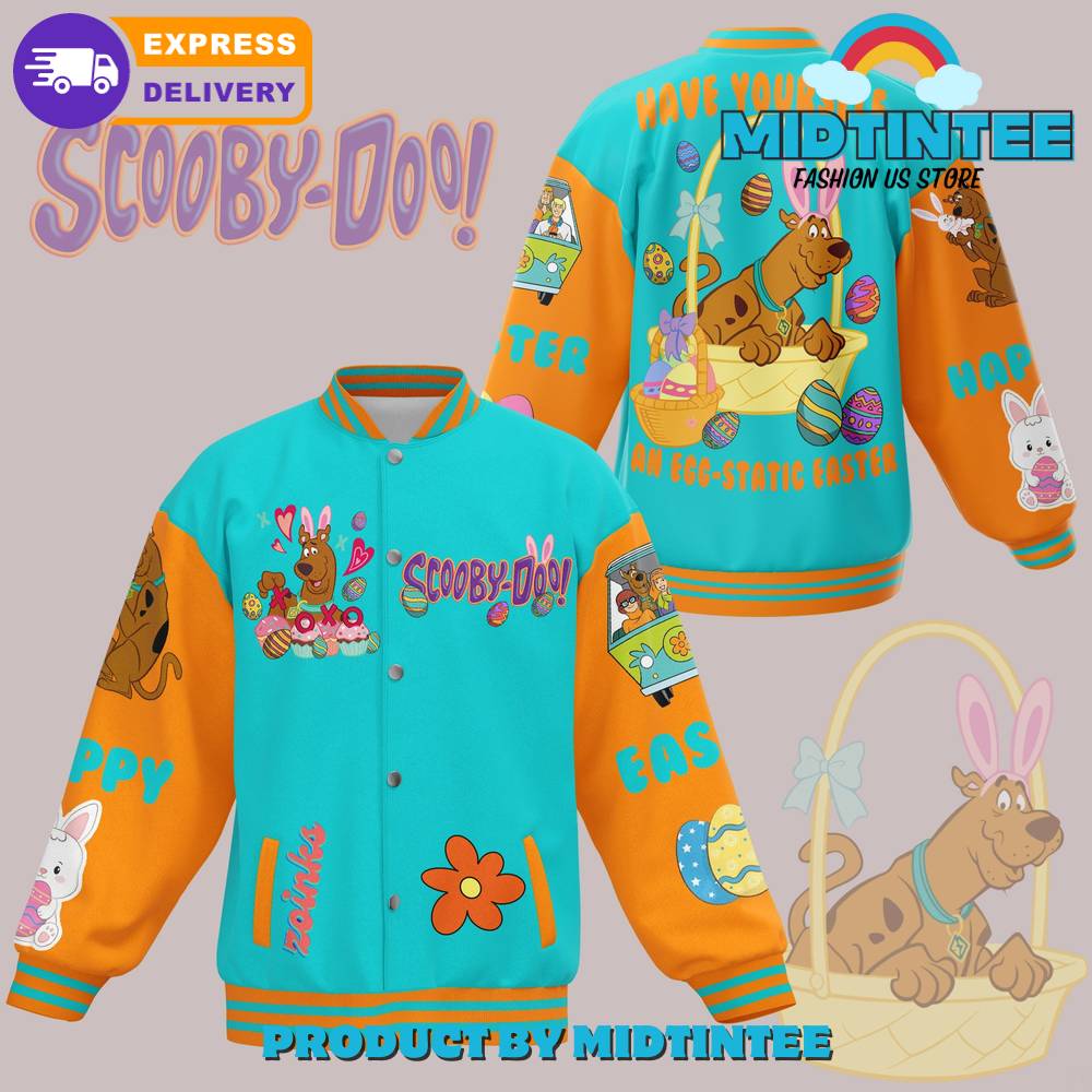 Scooby-Doo Have Yourself An Ecg Static Easter Baseball Jacket 30Uf092487 – Utopia Fashion