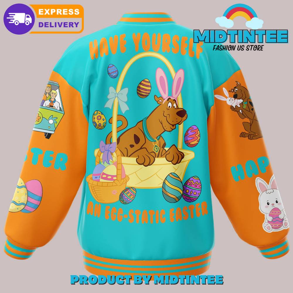 Scooby-Doo Have Yourself An Ecg Static Easter Baseball Jacket 30Uf092487 – Utopia Fashion