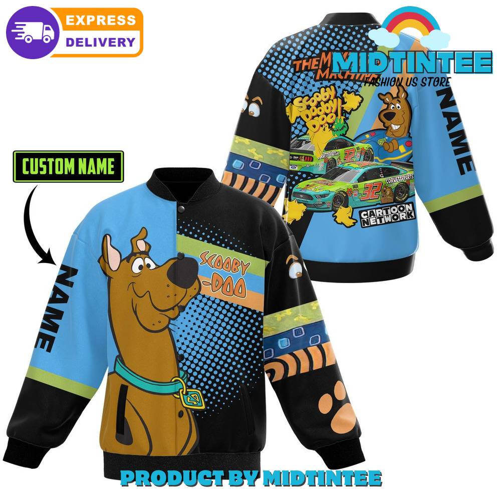 Scooby Doo The Mystery Machine Custom Name Baseball Jacket 30Uf092485 – Utopia Fashion