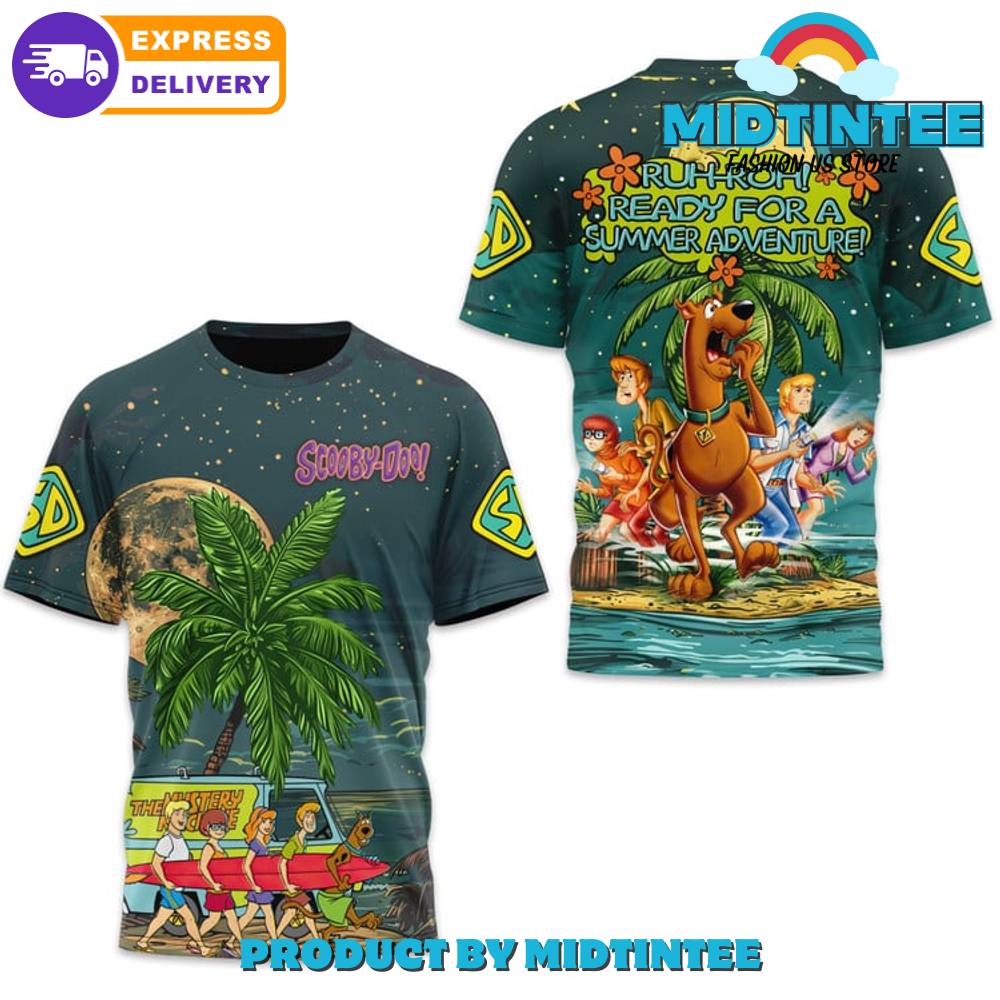 Scooby-Doo Ready For A Summer Adventure Shirt 30Uf095350 – Utopia Fashion