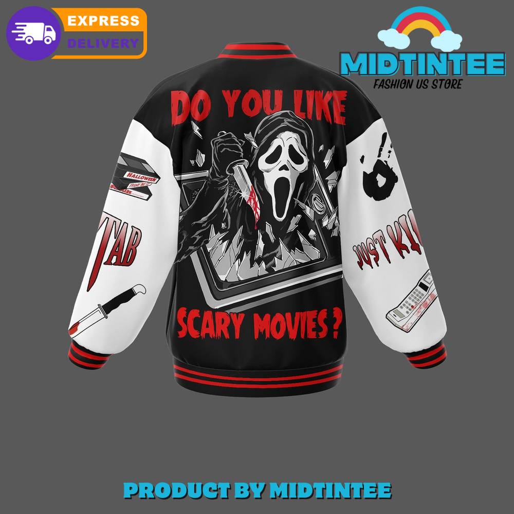 Scream Do You Like Scary Movies Baseball Jacket 30Uf092489 – Utopia Fashion