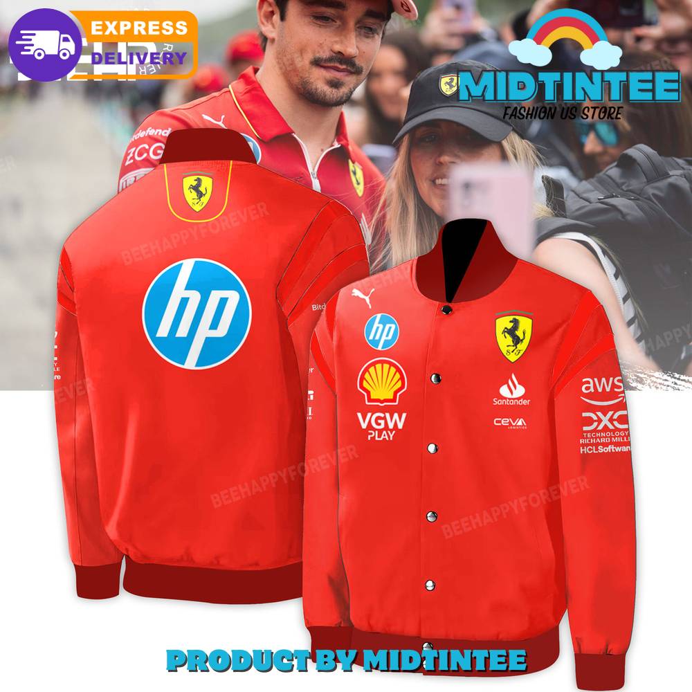 Scuderia Ferrari F1 Baseball Jacket 30Uf092491 – Utopia Fashion