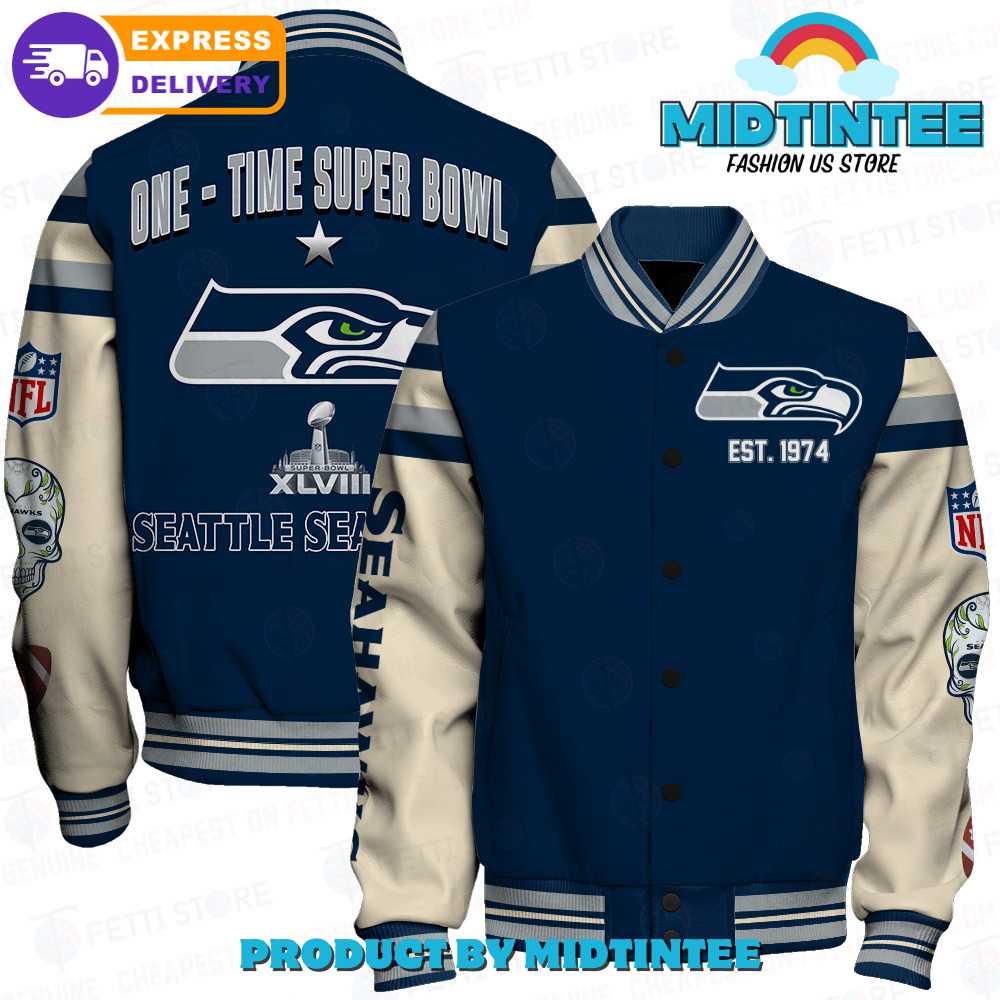 Seattle Seahawks National Football League Champions Varsity Jacket 30Uf092495 – Utopia Fashion