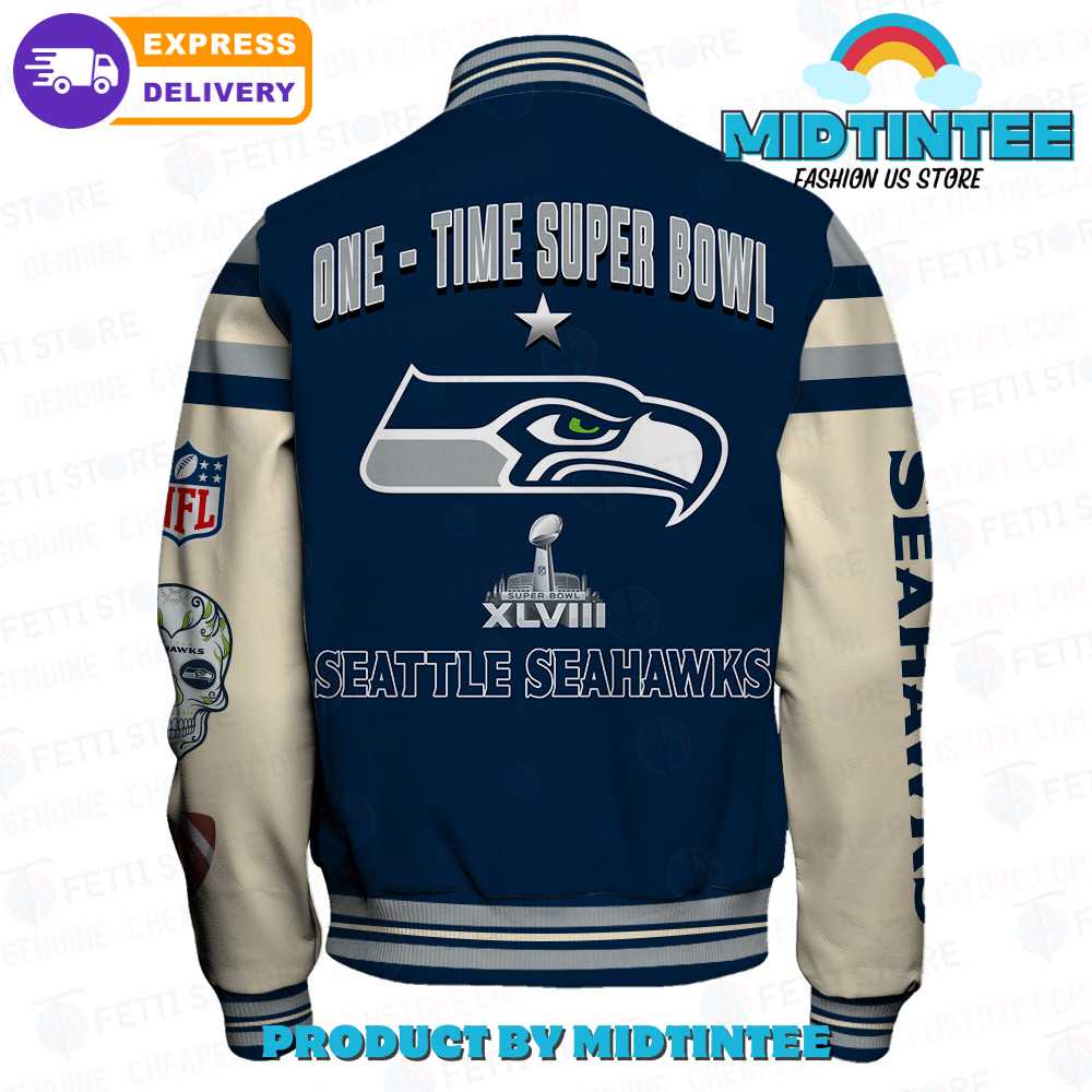 Seattle Seahawks National Football League Champions Varsity Jacket 30Uf092495 – Utopia Fashion