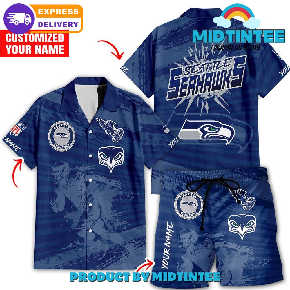 Seattle Seahawks Personalized Combo Hawaiian Shirt And Short 30Uf093281 – Utopia Fashion