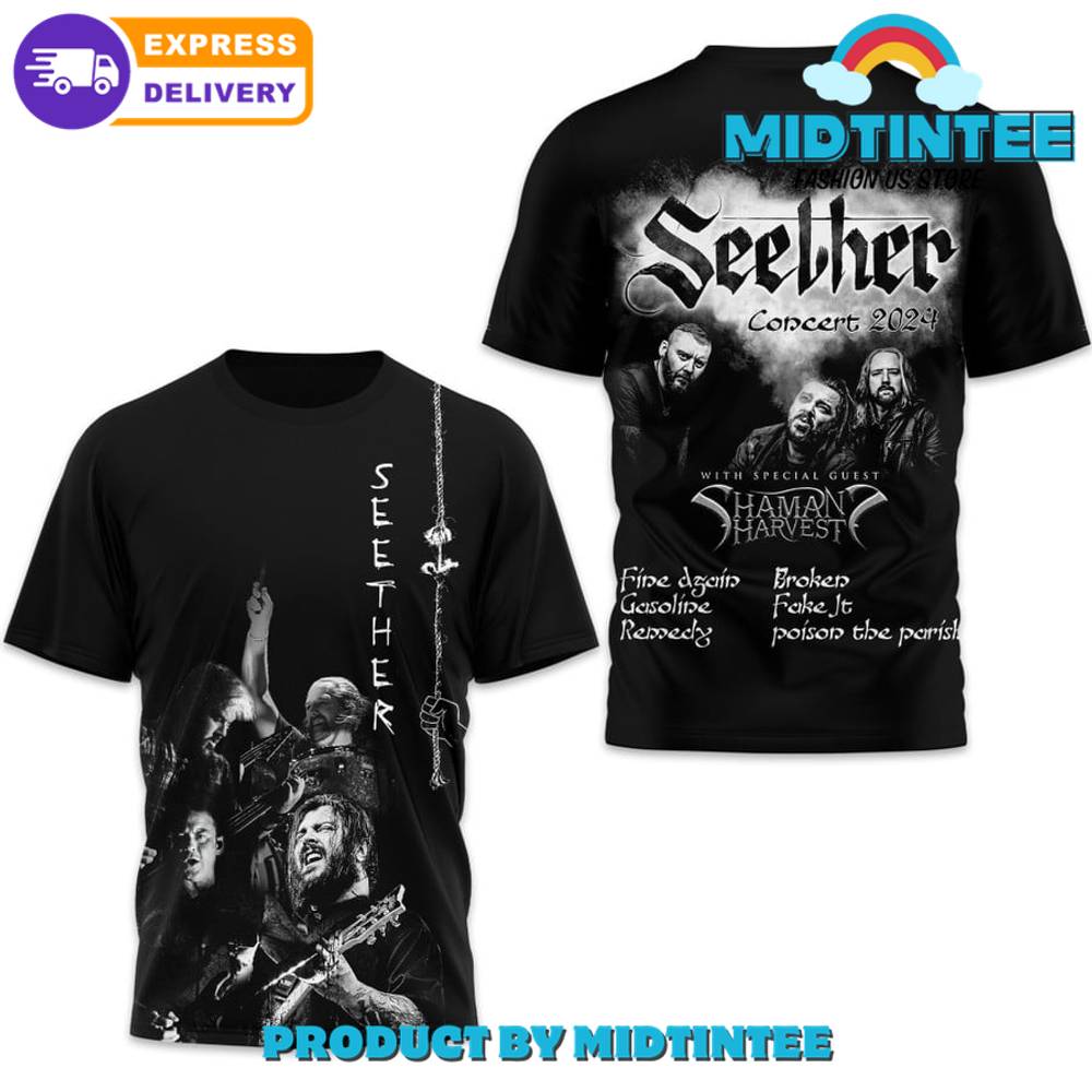 Seether Concert With Special Guest Shirt 30Uf095364 – Utopia Fashion