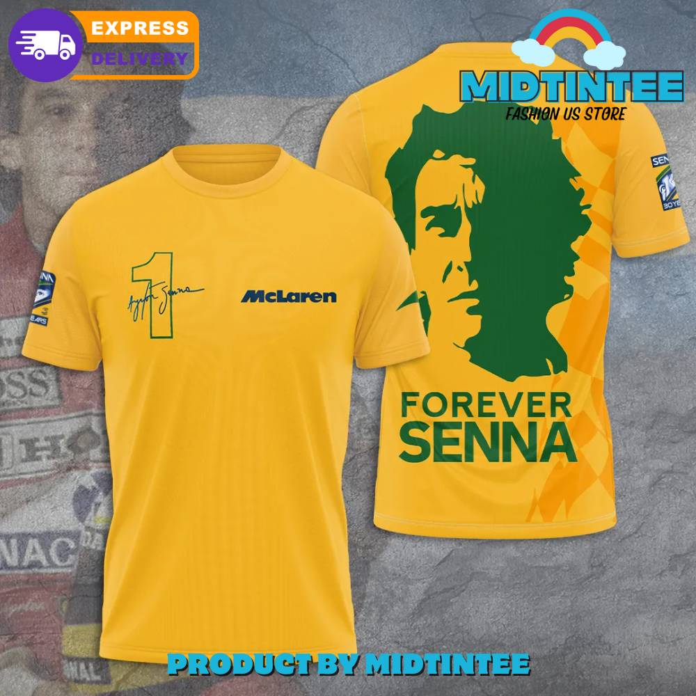 Senna Mclaren F1 T-Shirt 30Uf095365 – Utopia Fashion